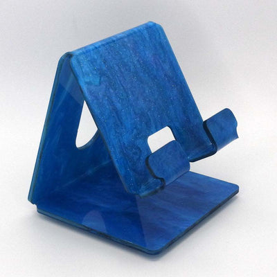 Global Phone Stand. Marble Acrylic Colors. Fits Most Smart Phones