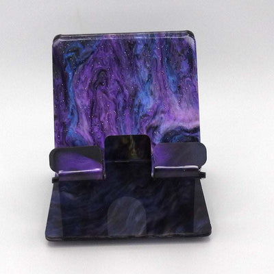 Global Phone Stand. Marble Acrylic Colors. Fits Most Smart Phones