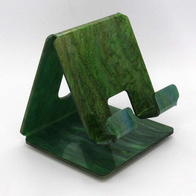 Global Phone Stand. Marble Acrylic Colors. Fits Most Smart Phones