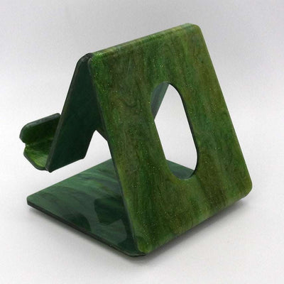 Global Phone Stand. Marble Acrylic Colors. Fits Most Smart Phones