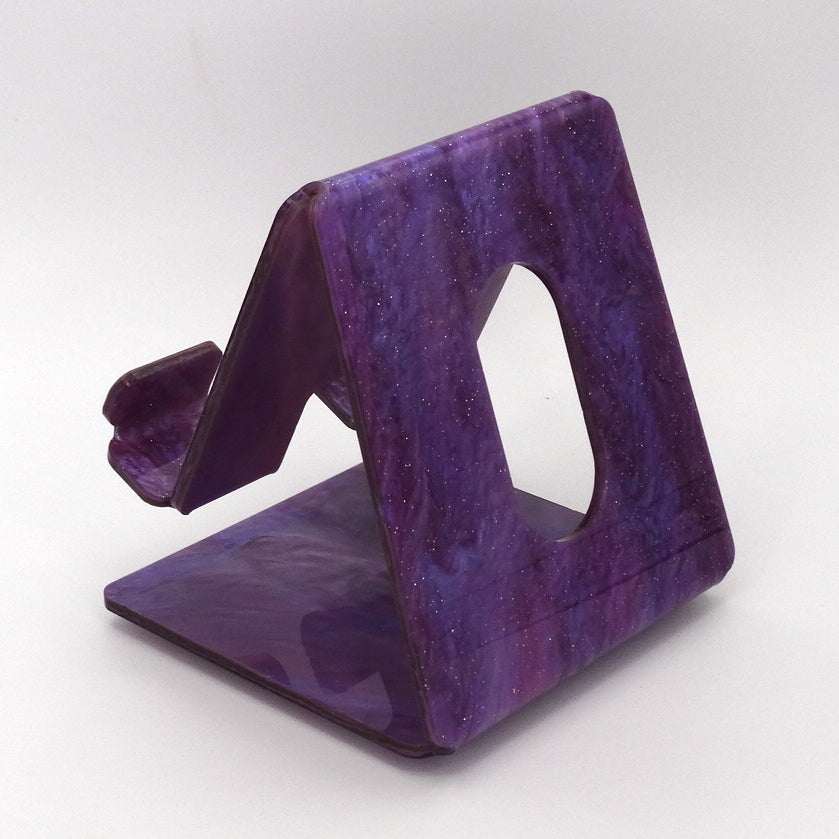 Global Phone Stand One Piece. Marble Acrylic Color Options. Fits Most Smartphones