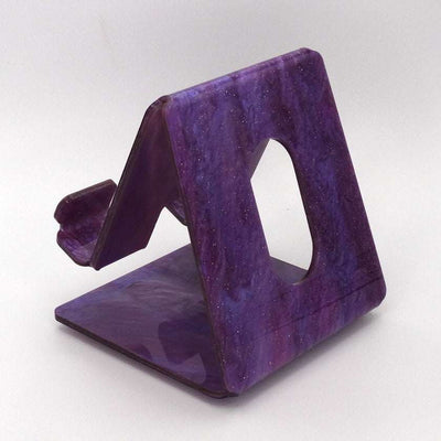 Global Phone Stand One Piece. Marble Acrylic Color Options. Fits Most Smartphones