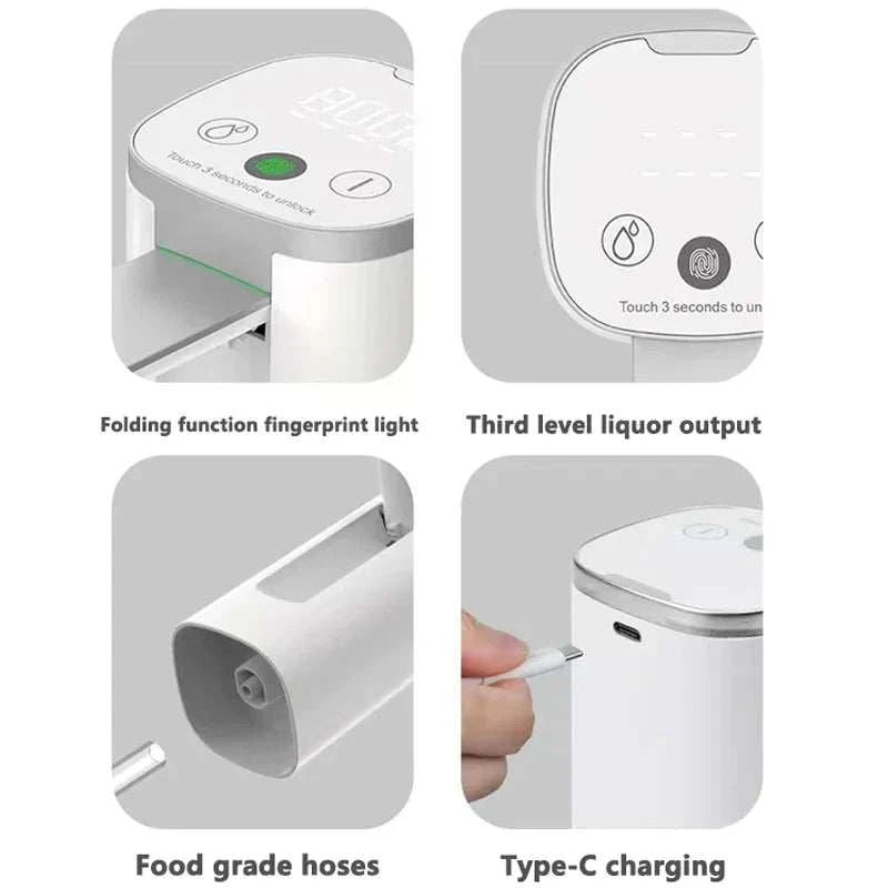 Easy to operate the Wine Preserver